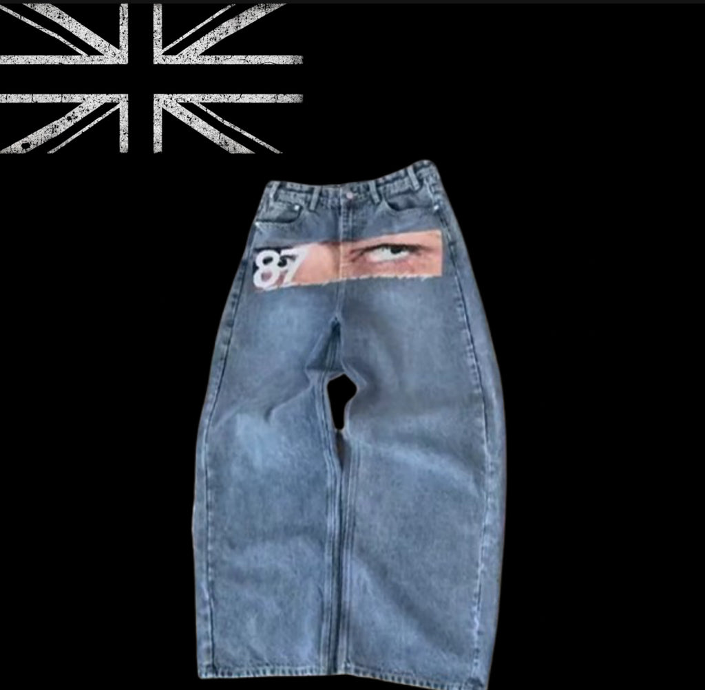 ‘EYE SEE YOU JEANS’